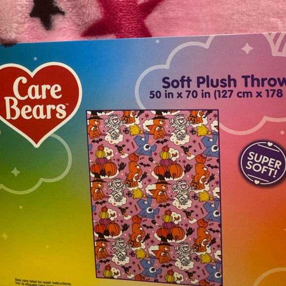Halloween Care Bear Blanket - Picture 3 of 3